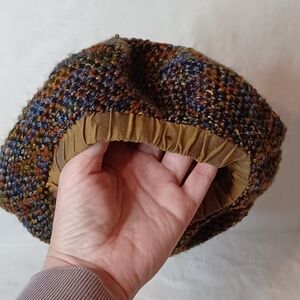 Multicolor Vintage Children's Knit Beret